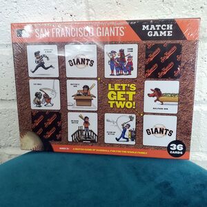 San Francisco Giants MLB Memory Match Card Game 36 Cards Sealed New In Box